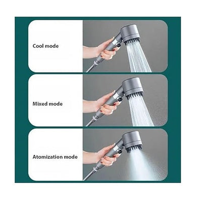 🚿 3 Modes High-Pressure Shower Head 💦 | Massage Spa Bath 🛁✨