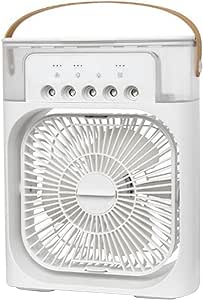 ❄️ Cooling Fan with Ice – Portable Air Cooler & Humidifier | Easy-Clean, Removable Water Tank