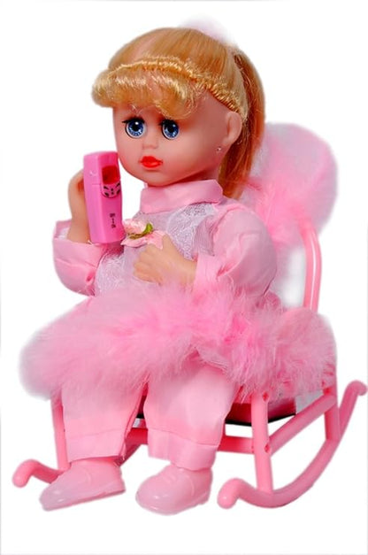 ✨ Baby Angel Doll – Musical & Colorful Light-Up Toy for Kids (3+ Years)