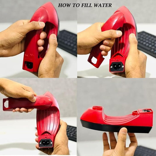 🔥 Compact Steam Iron – Portable 2-in-1 Travel Steamer & Garment Care 🧳✨