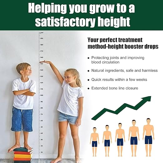 🌟 Height Booster Drops for Kids – 30ml | Boost Growth Naturally! 🧒✨