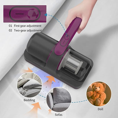 🔥 Smart & Heavy Duty Dust & Mite Vacuum Cleaner – Powerful Handheld Cleaning