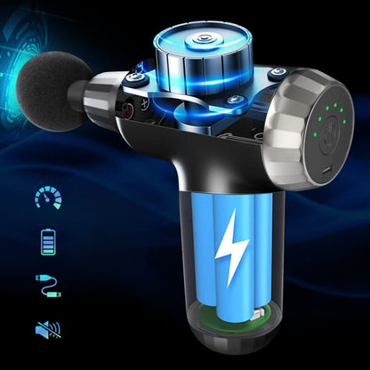 🔋✨ Muscle Massage Gun FH-820 | 6 Vibration Modes & 4 Heads | Deep Tissue Relief 💪⚡