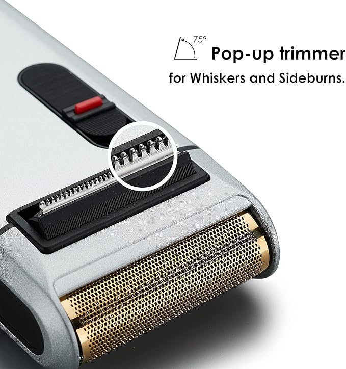 🪒 Retro Electric Shaver for Men | Rechargeable Foil Shaver & Trimmer ✨