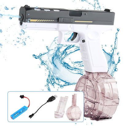 💦🌞Glock Electric Water Gun 🔋 | Rechargeable Automatic Water Blaster for Kids & Adults in UAE
