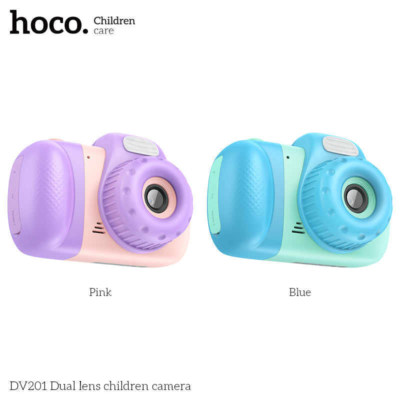 📸 Hoco Dual Camera DV201 – Kids Digital Camera with HD Video, Fun & Easy Photography 🎥✨