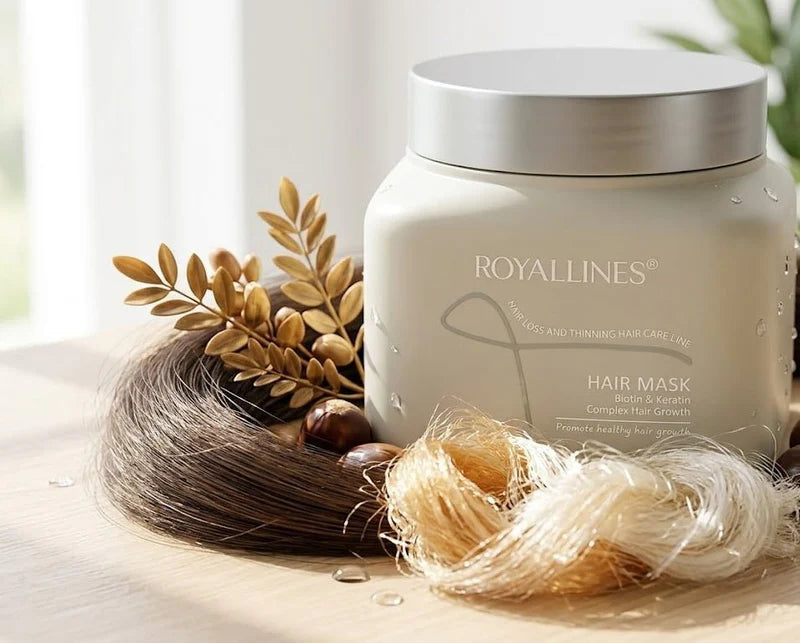 Royallines Hair Mask - Biotin & Keratin Complex Hair Growth