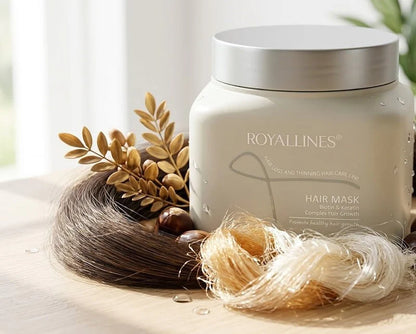 Royallines Hair Mask - Biotin & Keratin Complex Hair Growth