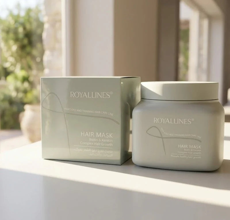 Royallines Hair Mask - Biotin & Keratin Complex Hair Growth
